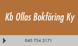 Kb Ollas Bokföring Ky logo